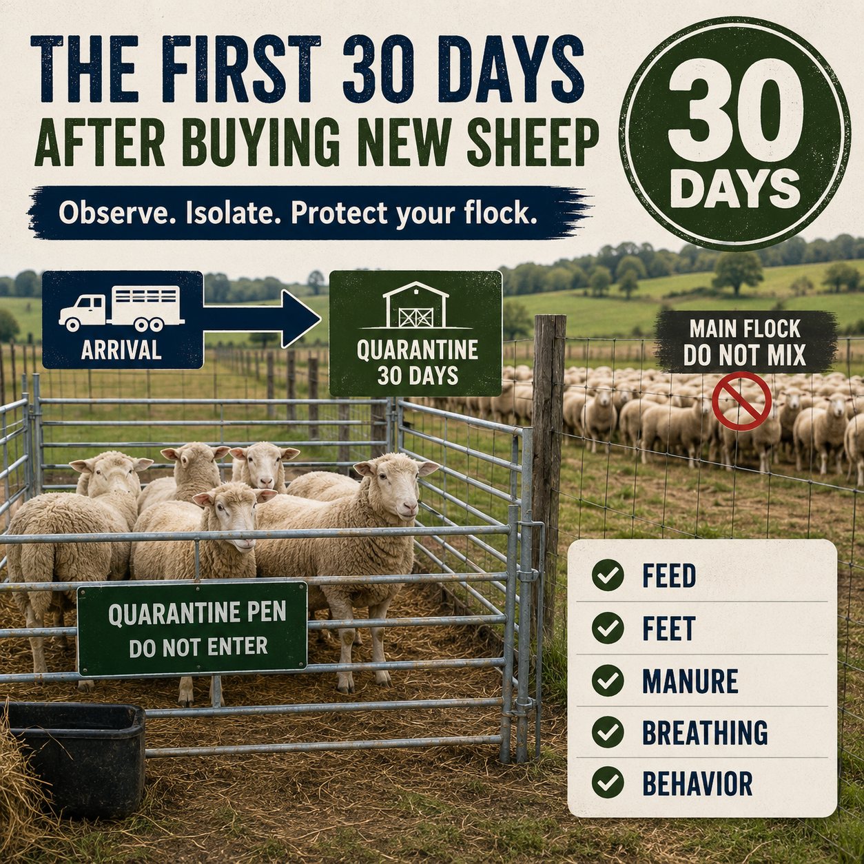 The First 30 Days After Buying New Sheep illustration