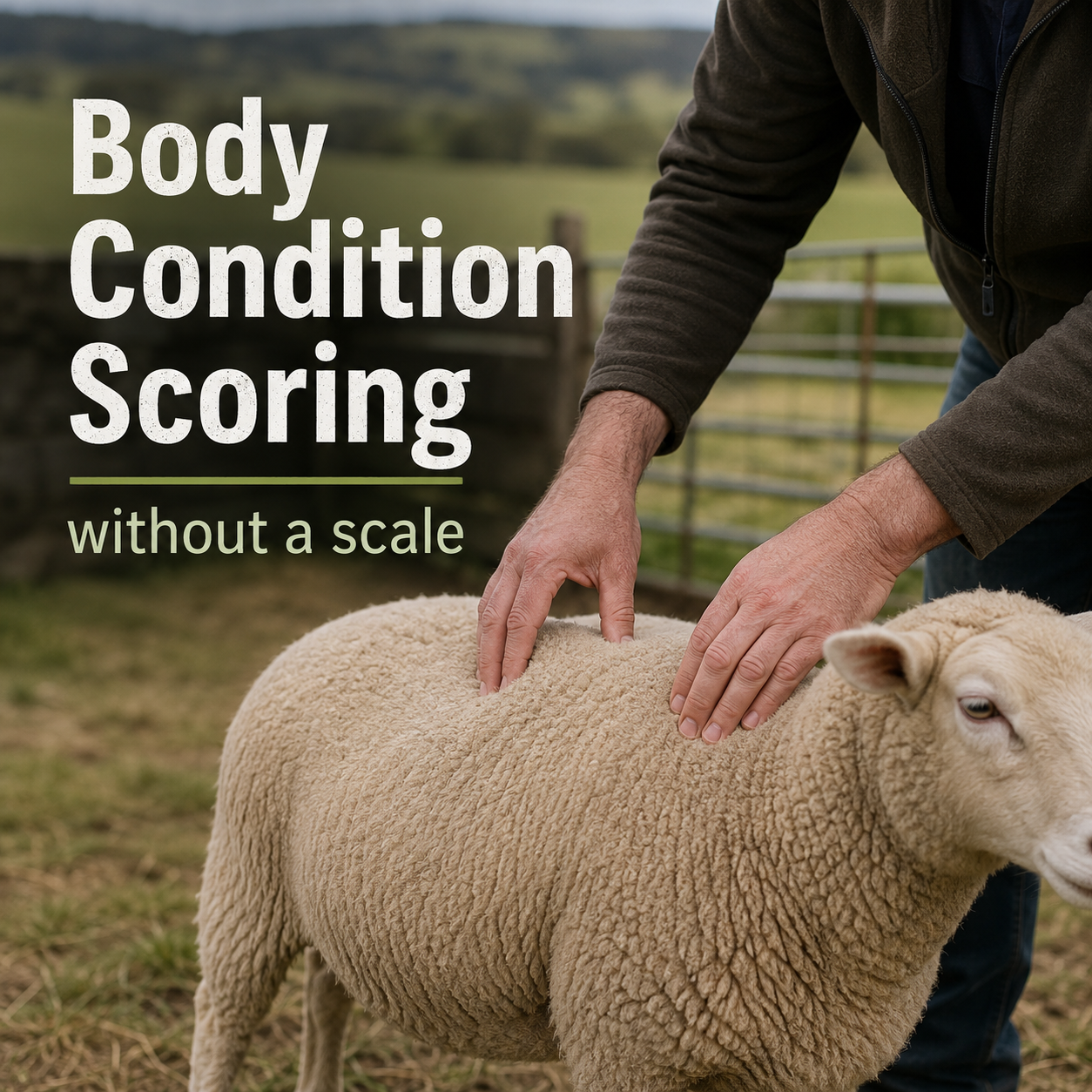 Body Condition Scoring Sheep Without a Scale