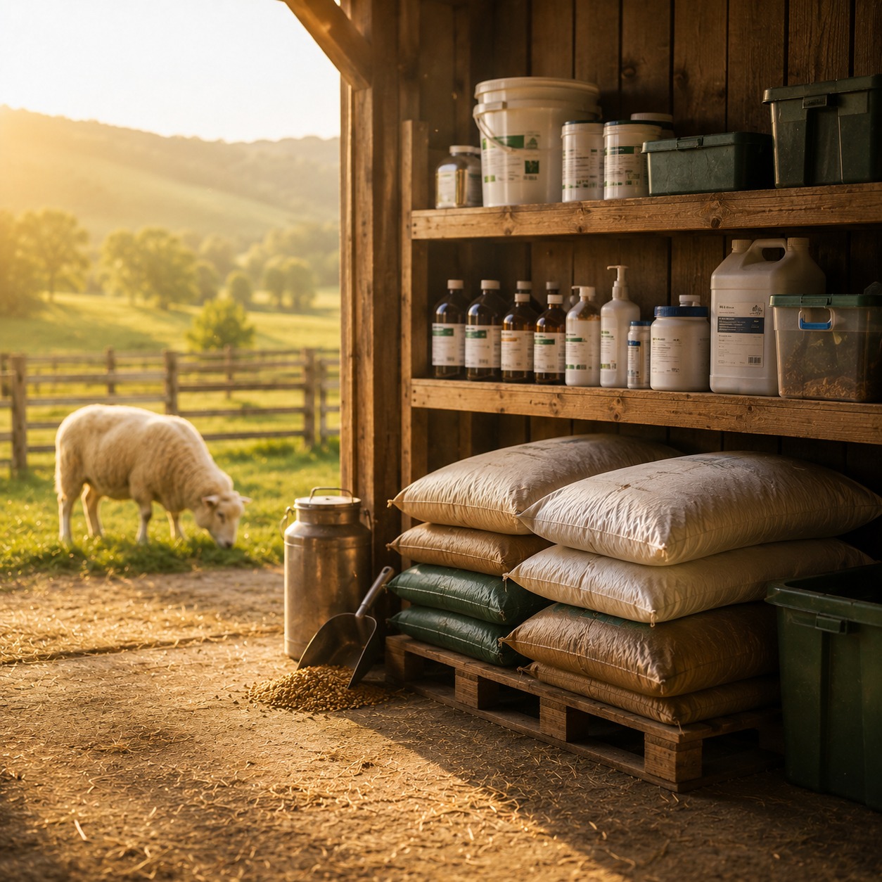 Visual del módulo de gestión de stock en HerdDeck Shepherd